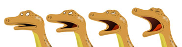 dino heads
